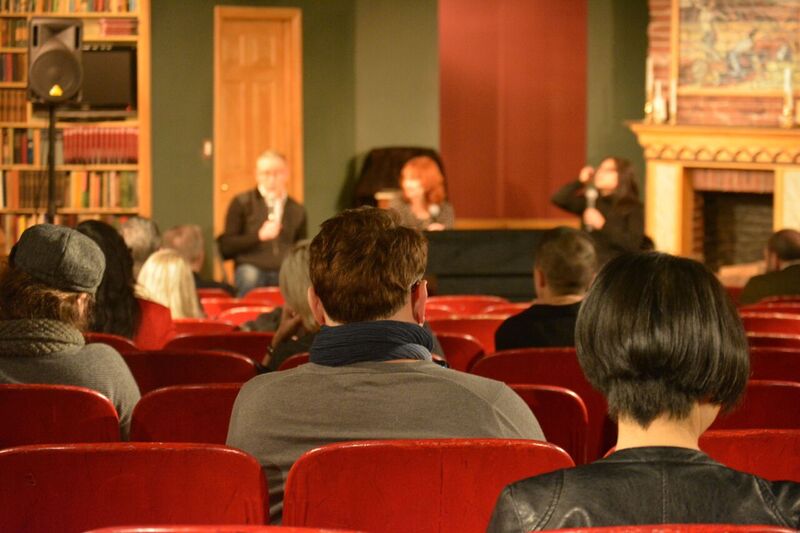 audience and panel shot